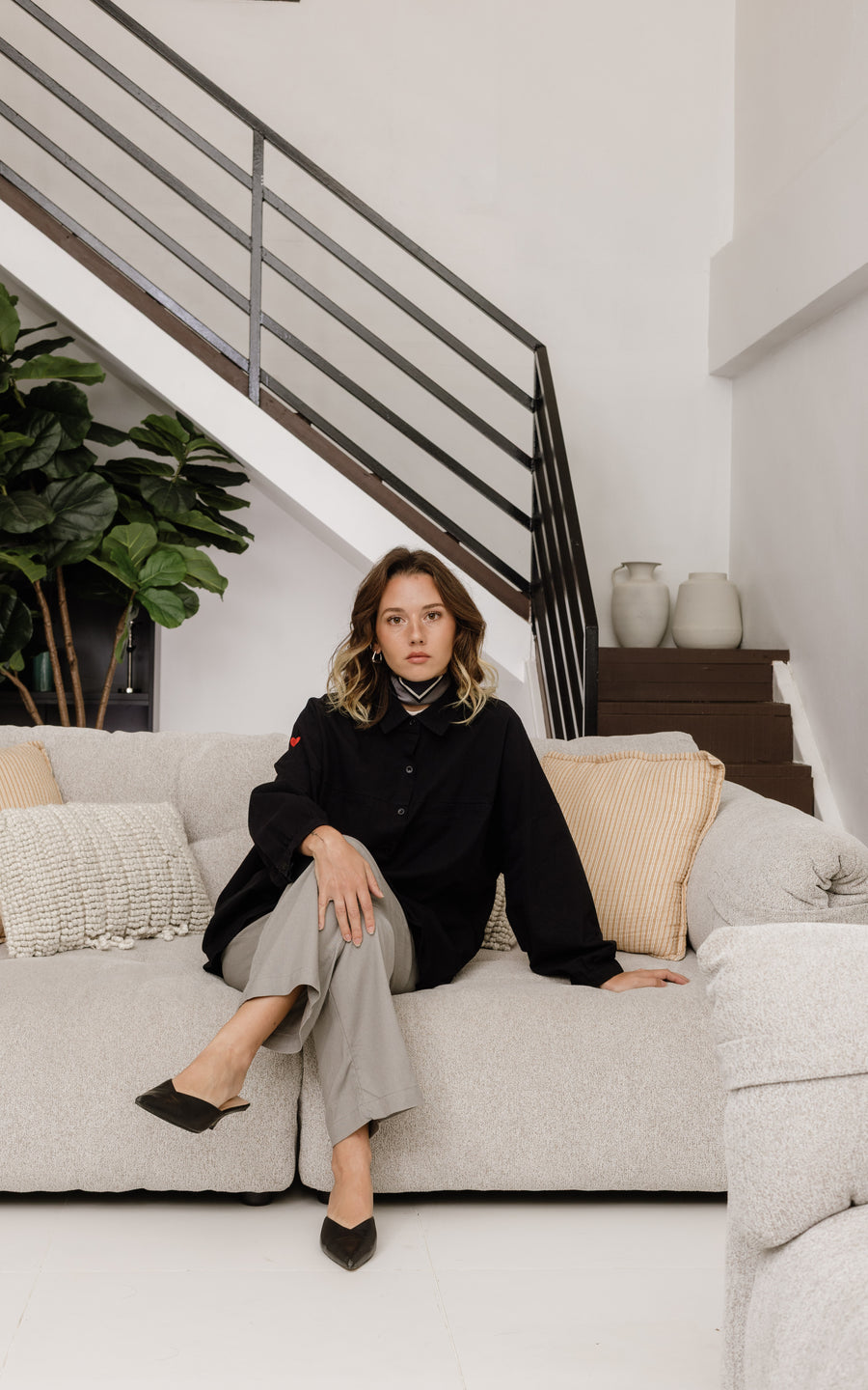 חולצת בנגקוק שחורה