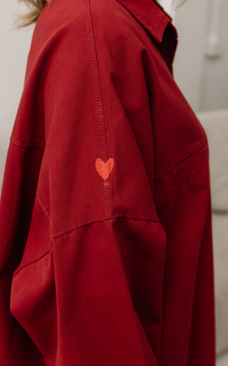 חולצת בנגקוק צבע יין