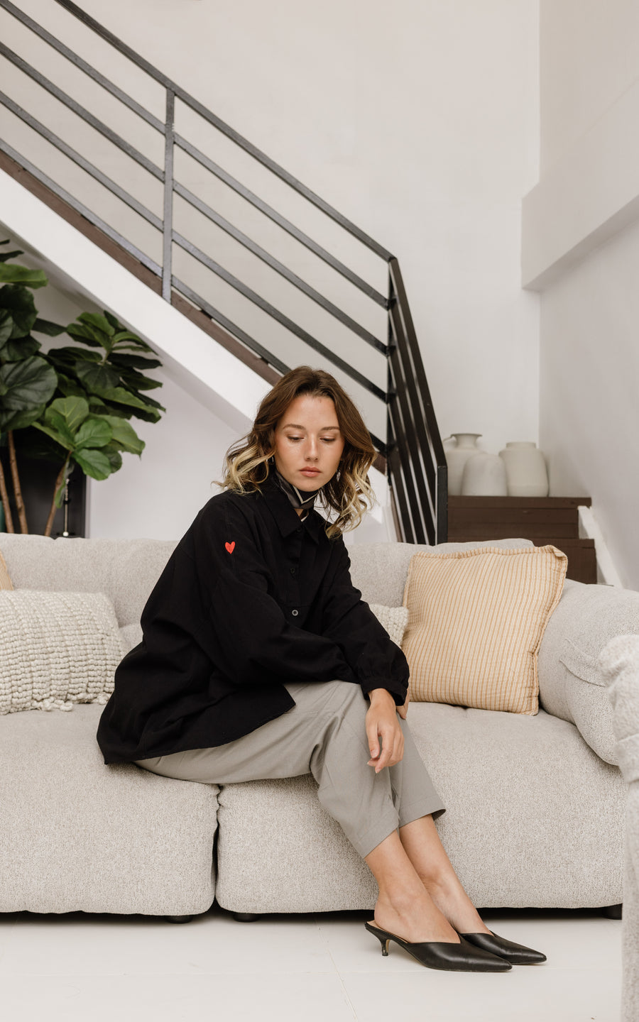 חולצת בנגקוק שחורה