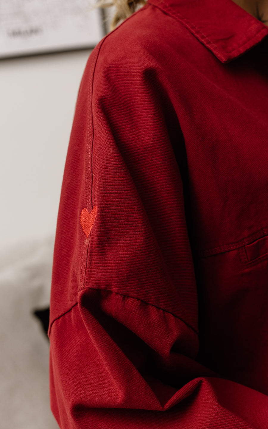 חולצת בנגקוק צבע יין