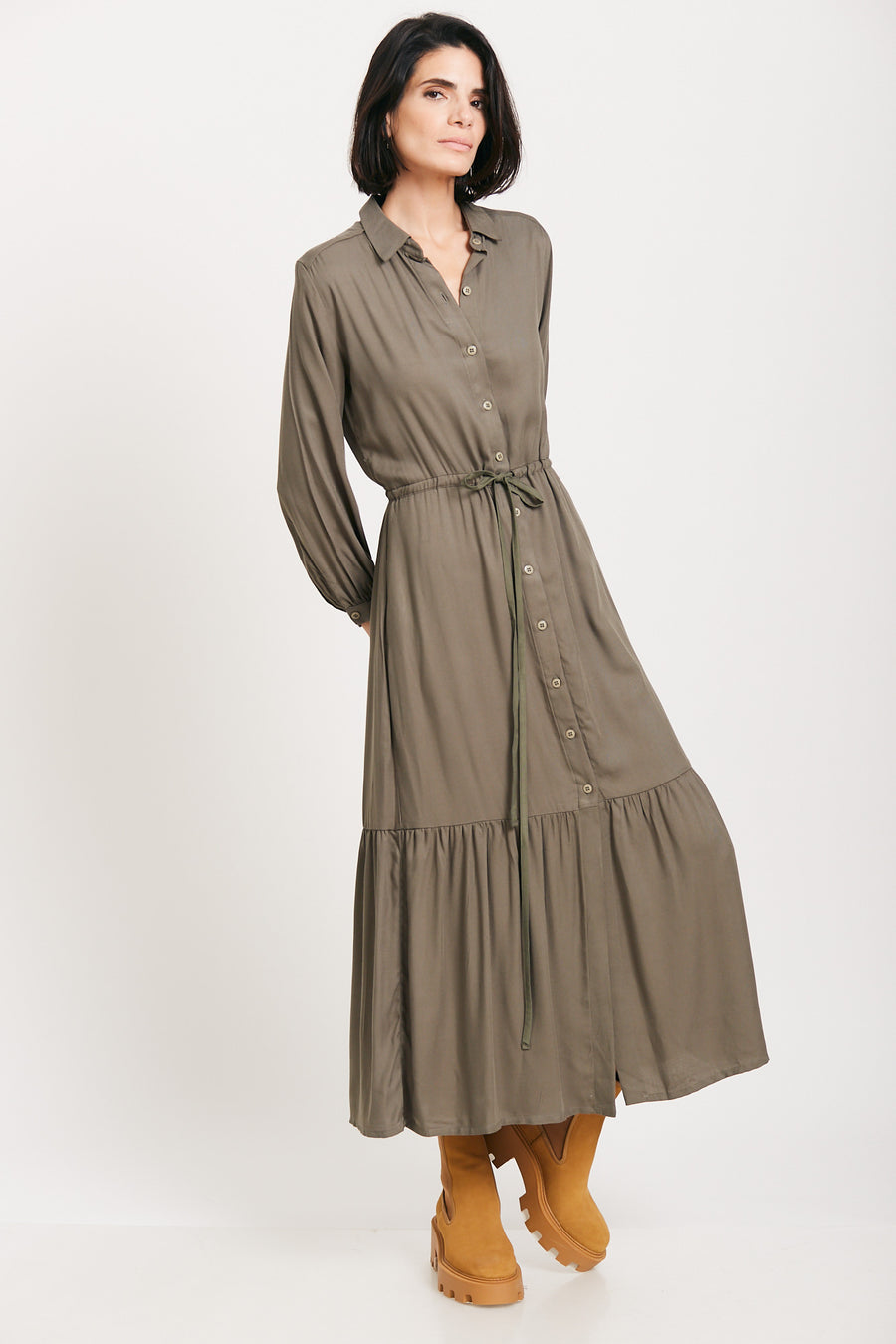 Olive Tory Maxi dress