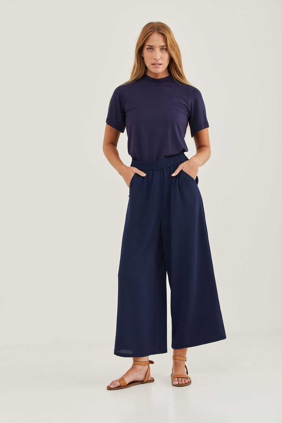 Navy Dana pants